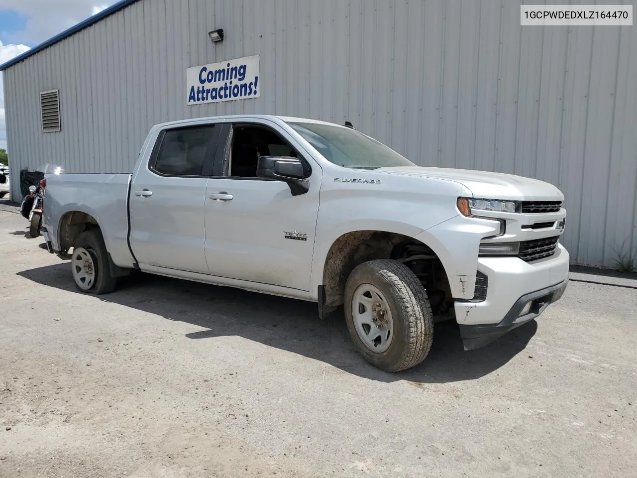 2020 Chevrolet Silverado C1500 Rst VIN: 1GCPWDEDXLZ164470 Lot: 72266334