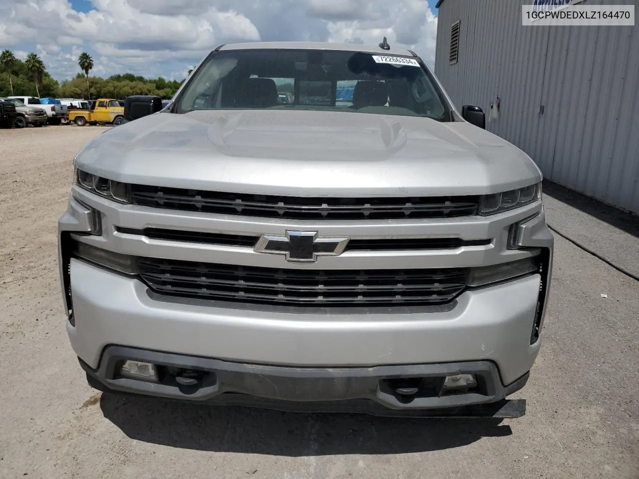 2020 Chevrolet Silverado C1500 Rst VIN: 1GCPWDEDXLZ164470 Lot: 72266334