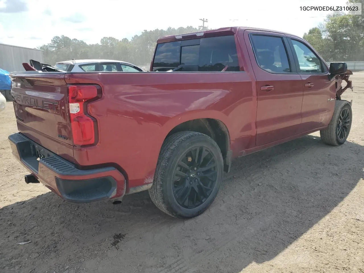 2020 Chevrolet Silverado C1500 Rst VIN: 1GCPWDED6LZ310623 Lot: 72351274