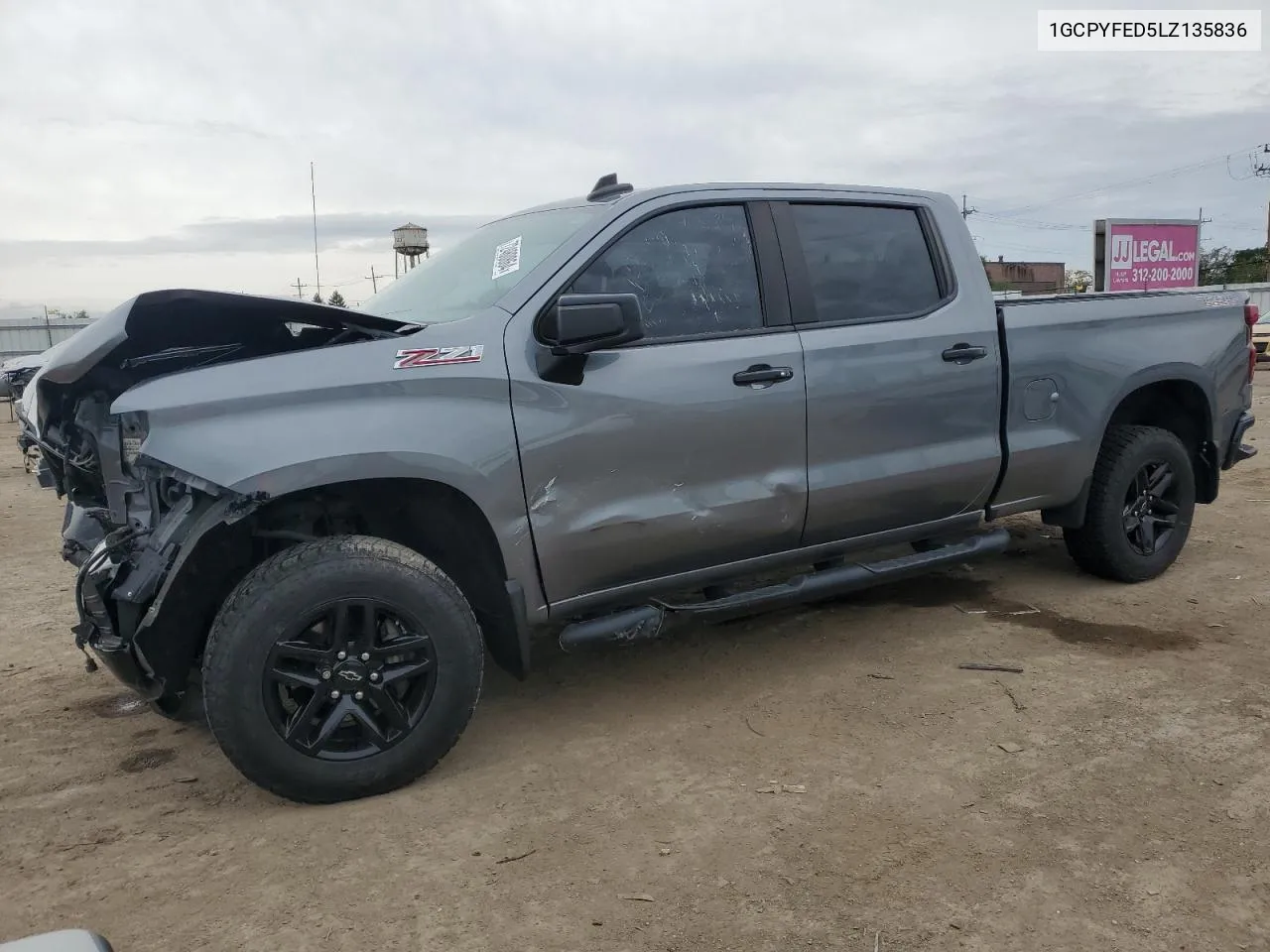 2020 Chevrolet Silverado K1500 Lt Trail Boss VIN: 1GCPYFED5LZ135836 Lot: 72480864