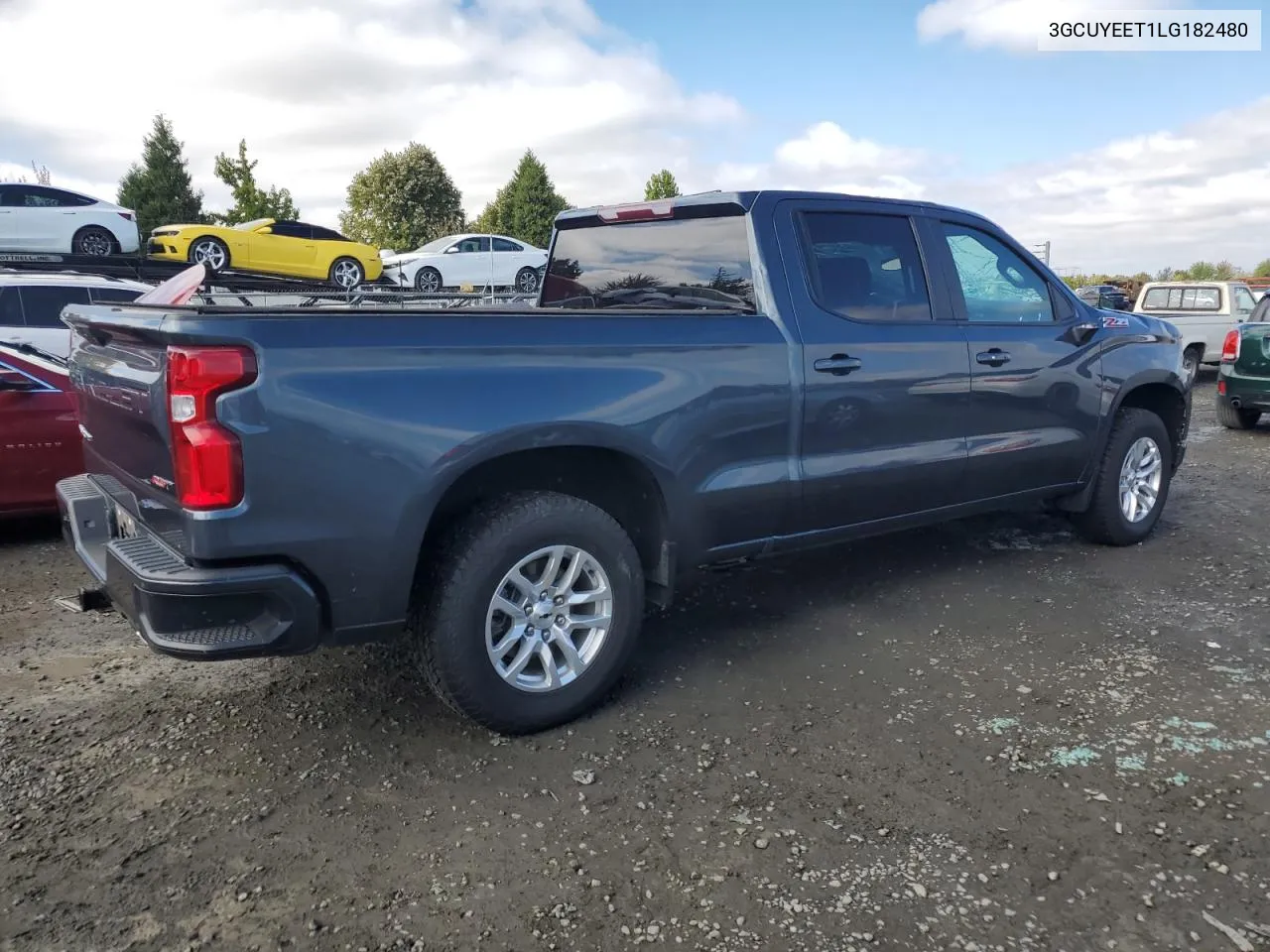 2020 Chevrolet Silverado K1500 Rst VIN: 3GCUYEET1LG182480 Lot: 72550704