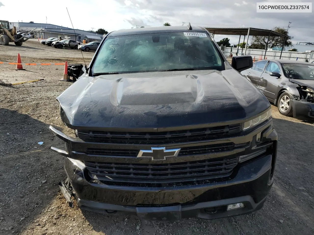 2020 Chevrolet Silverado C1500 Rst VIN: 1GCPWDED0LZ337574 Lot: 72595574