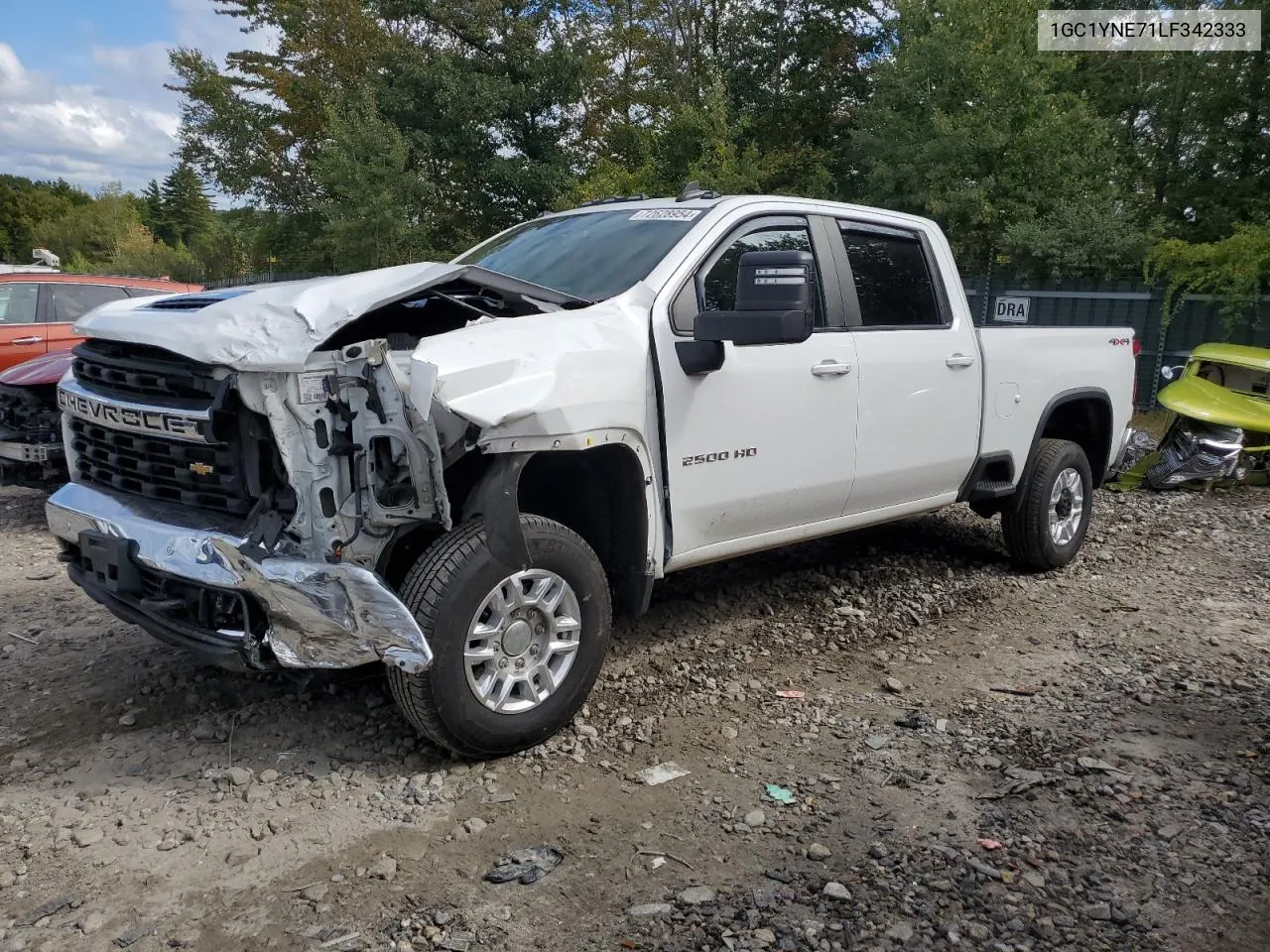 2020 Chevrolet Silverado K2500 Heavy Duty Lt VIN: 1GC1YNE71LF342333 Lot: 72628954