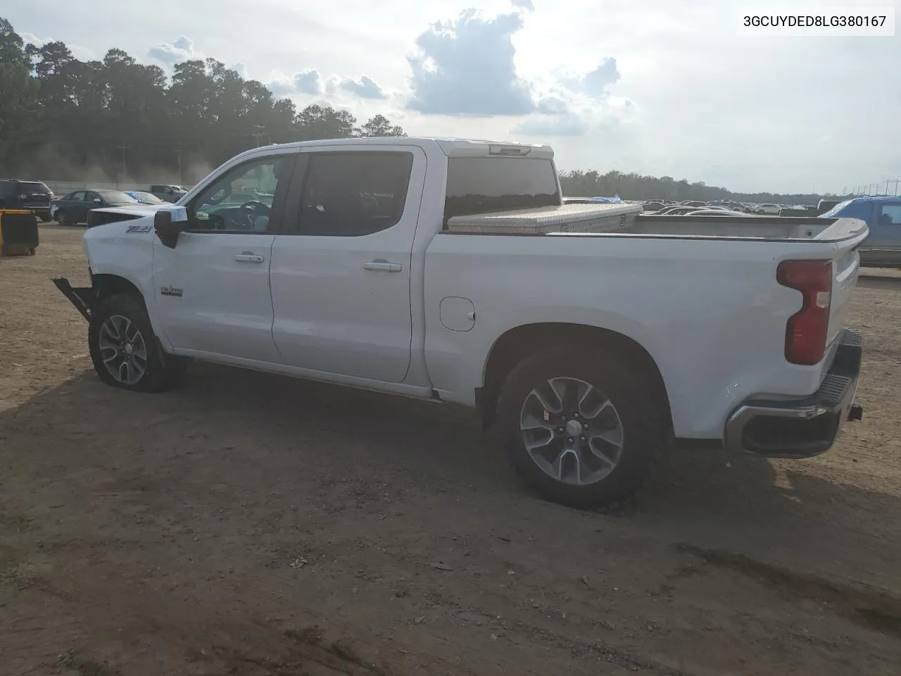 2020 Chevrolet Silverado K1500 Lt VIN: 3GCUYDED8LG380167 Lot: 72766984