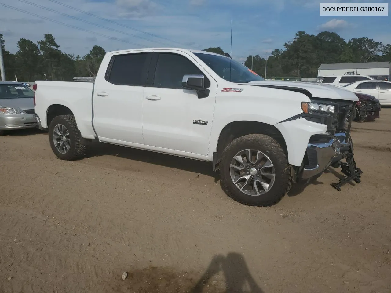 2020 Chevrolet Silverado K1500 Lt VIN: 3GCUYDED8LG380167 Lot: 72766984