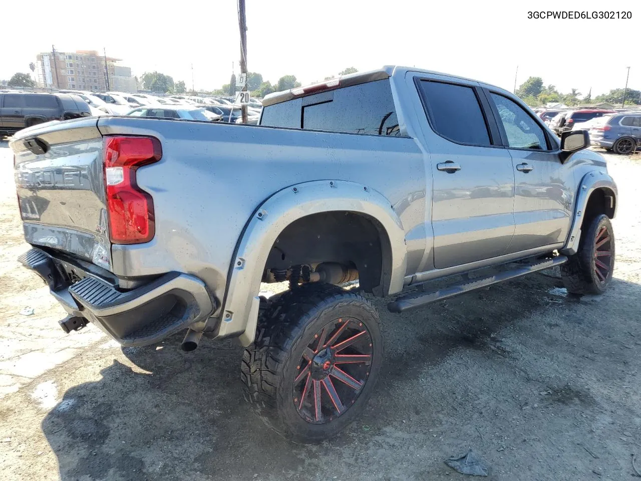 2020 Chevrolet Silverado C1500 Rst VIN: 3GCPWDED6LG302120 Lot: 72819614