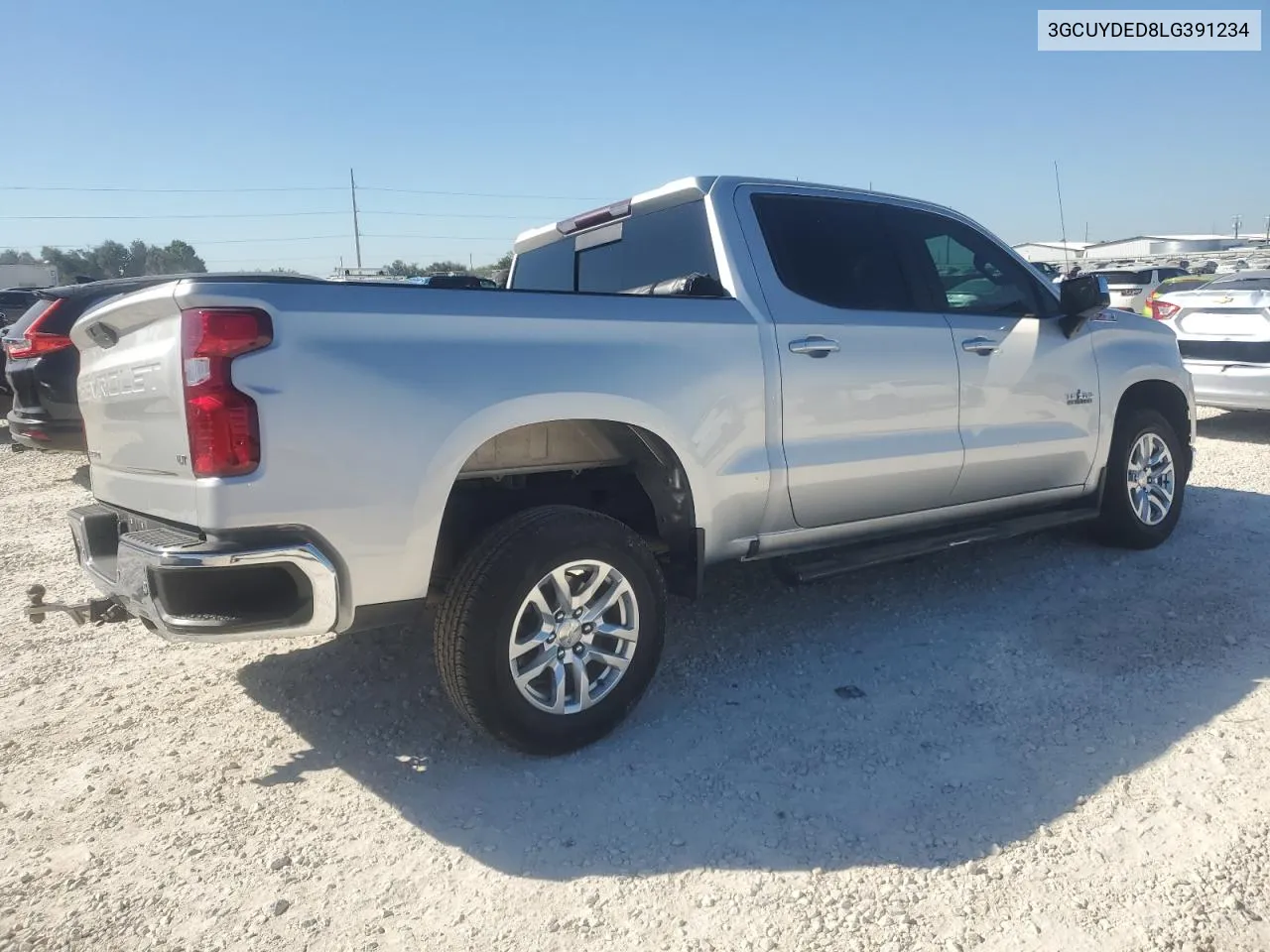 2020 Chevrolet Silverado K1500 Lt VIN: 3GCUYDED8LG391234 Lot: 72825564