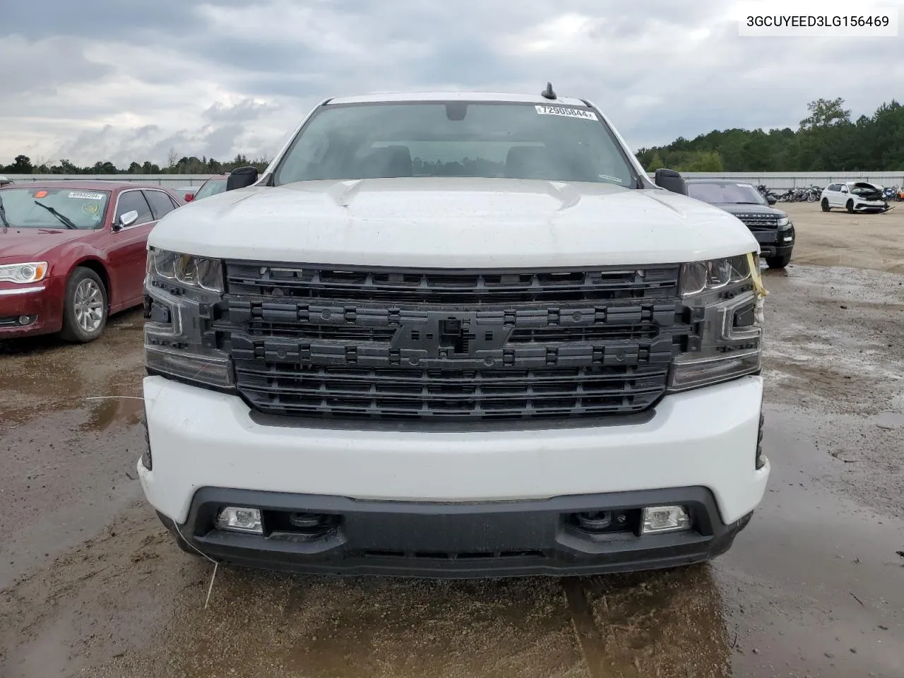 2020 Chevrolet Silverado K1500 Rst VIN: 3GCUYEED3LG156469 Lot: 72905844