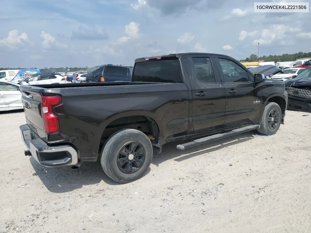 2020 Chevrolet Silverado C1500 Lt VIN: 1GCRWCEK4LZ221506 Lot: 72958744