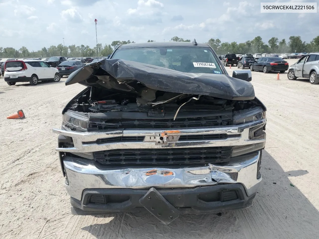 2020 Chevrolet Silverado C1500 Lt VIN: 1GCRWCEK4LZ221506 Lot: 72958744