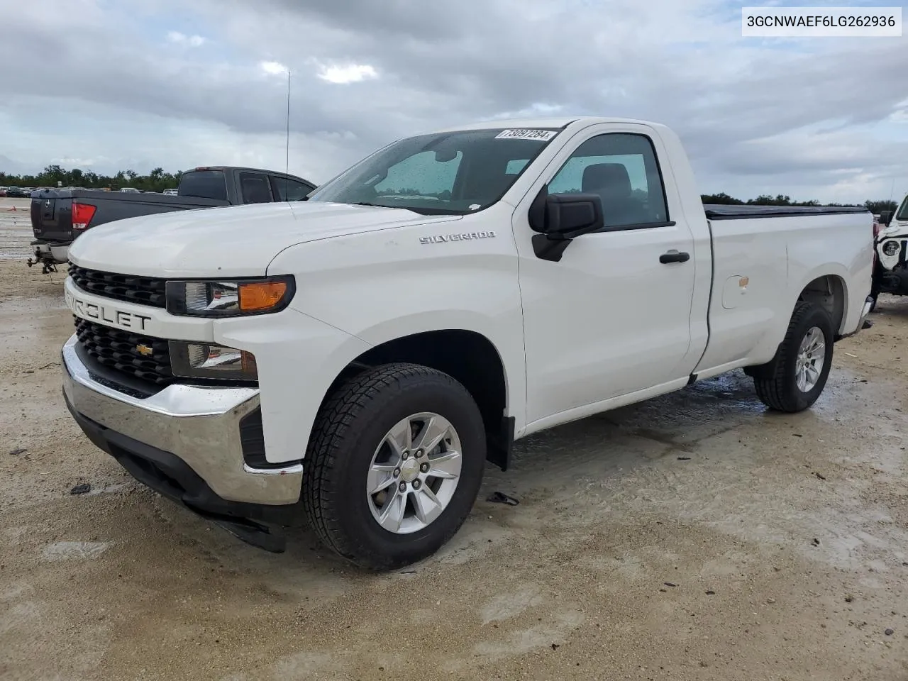 2020 Chevrolet Silverado C1500 VIN: 3GCNWAEF6LG262936 Lot: 73097284