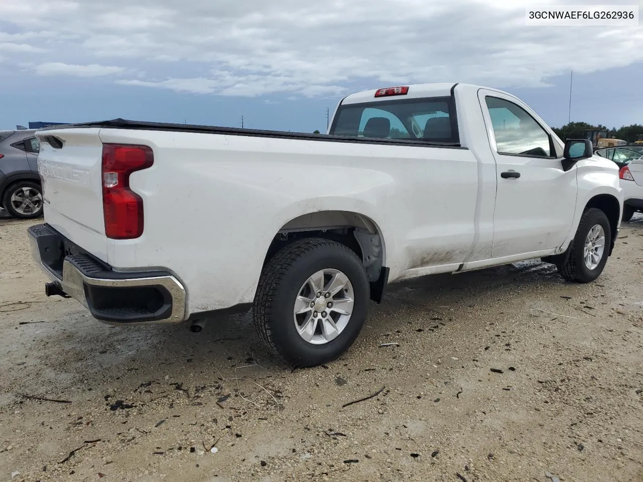 2020 Chevrolet Silverado C1500 VIN: 3GCNWAEF6LG262936 Lot: 73097284