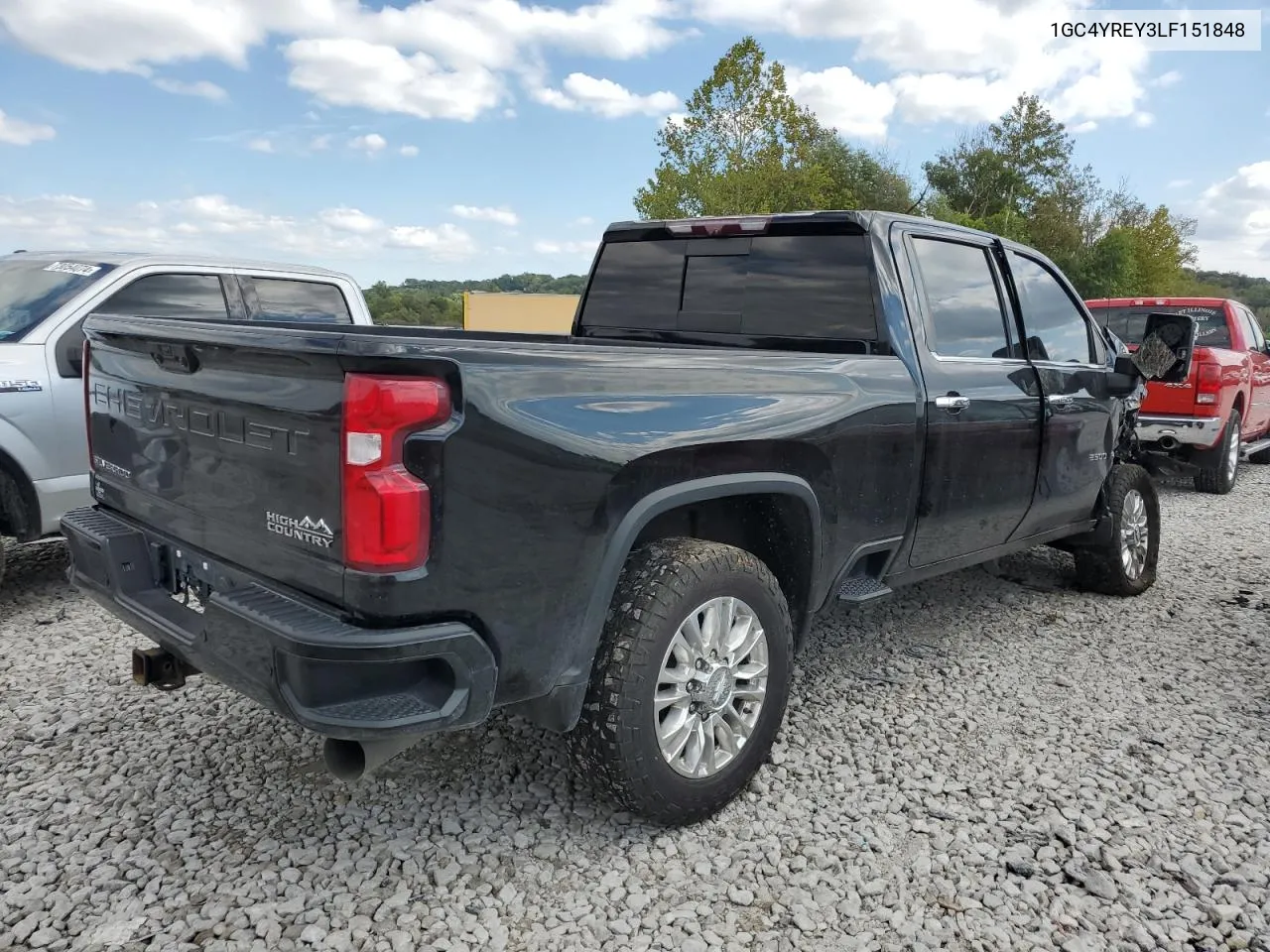 2020 Chevrolet Silverado K2500 High Country VIN: 1GC4YREY3LF151848 Lot: 73150644