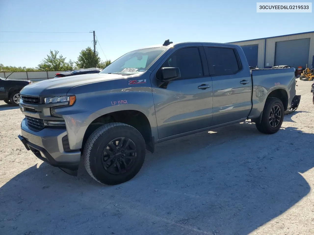 2020 Chevrolet Silverado K1500 Rst VIN: 3GCUYEED6LG219533 Lot: 73179534