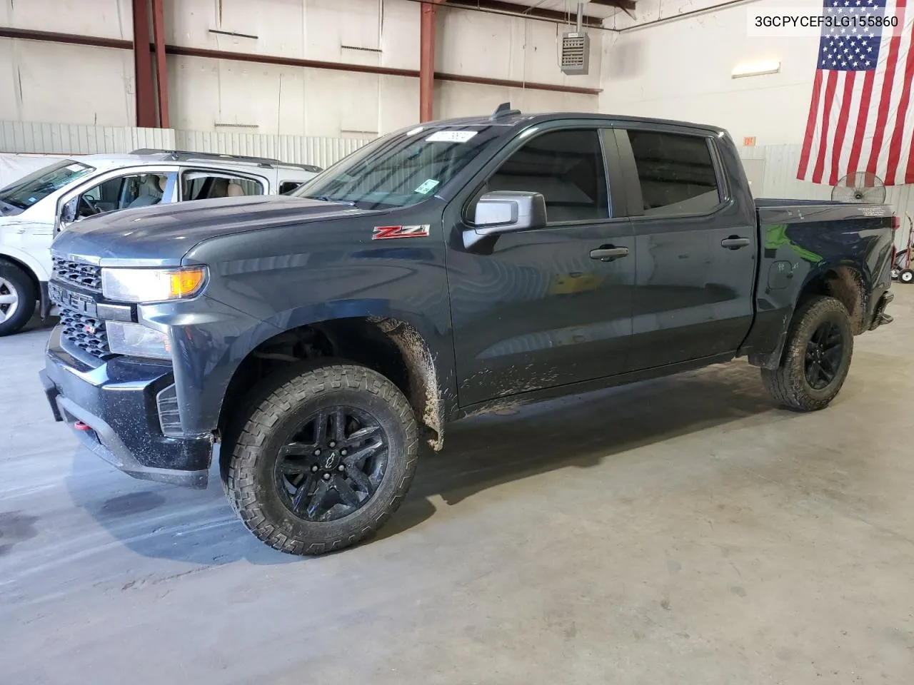 2020 Chevrolet Silverado K1500 Trail Boss Custom VIN: 3GCPYCEF3LG155860 Lot: 73179824