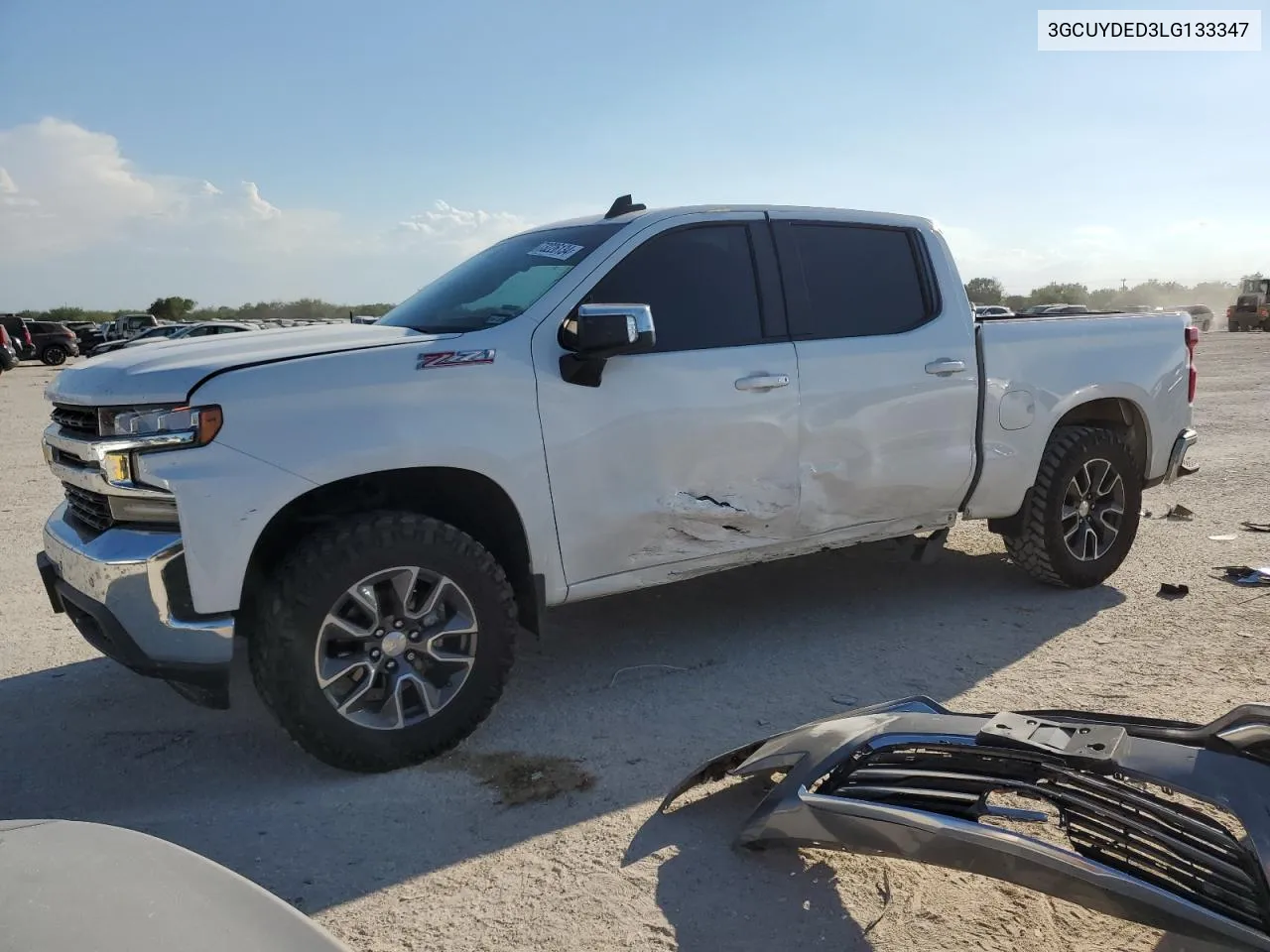 2020 Chevrolet Silverado K1500 Lt VIN: 3GCUYDED3LG133347 Lot: 73226134