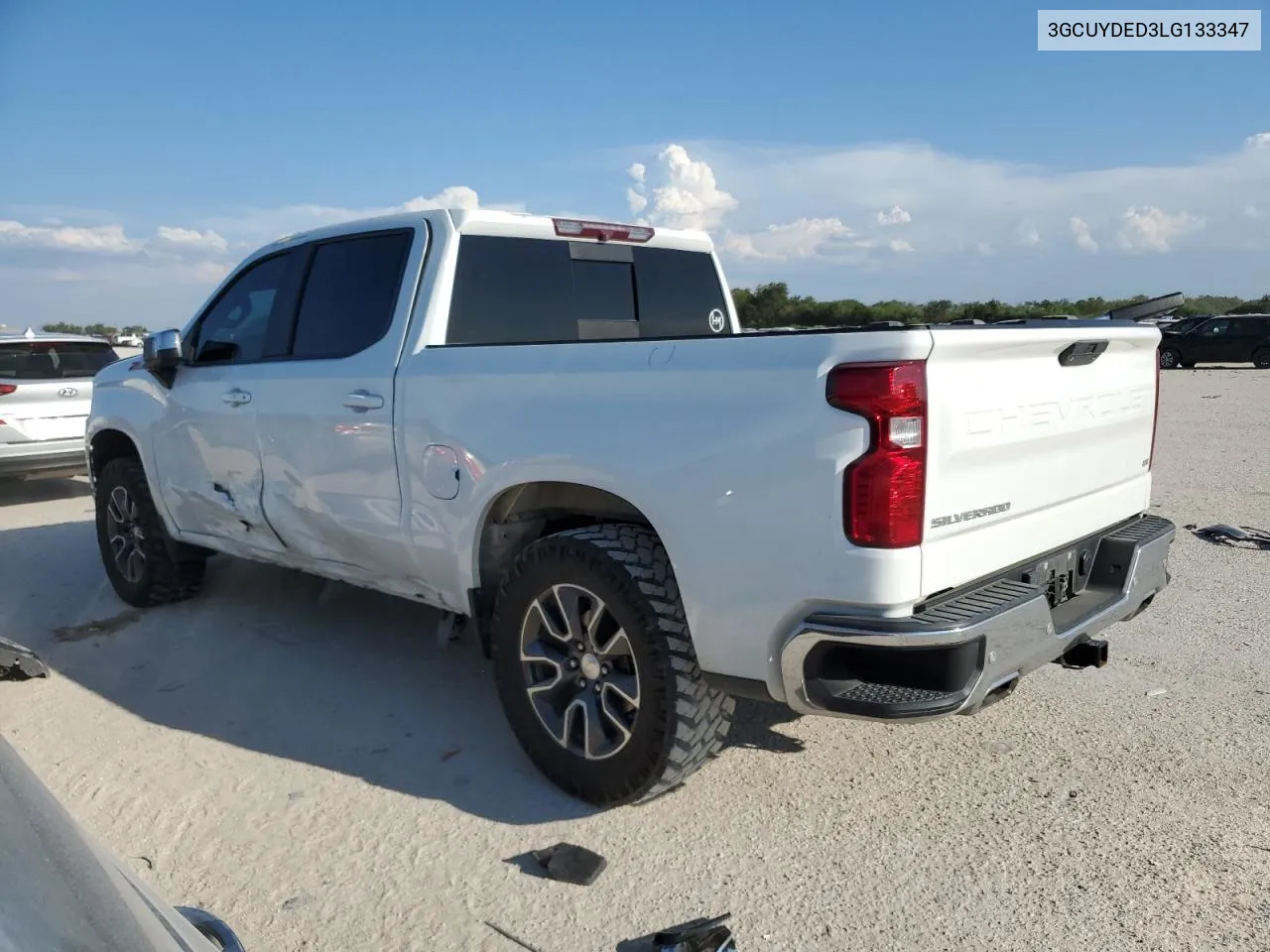 2020 Chevrolet Silverado K1500 Lt VIN: 3GCUYDED3LG133347 Lot: 73226134