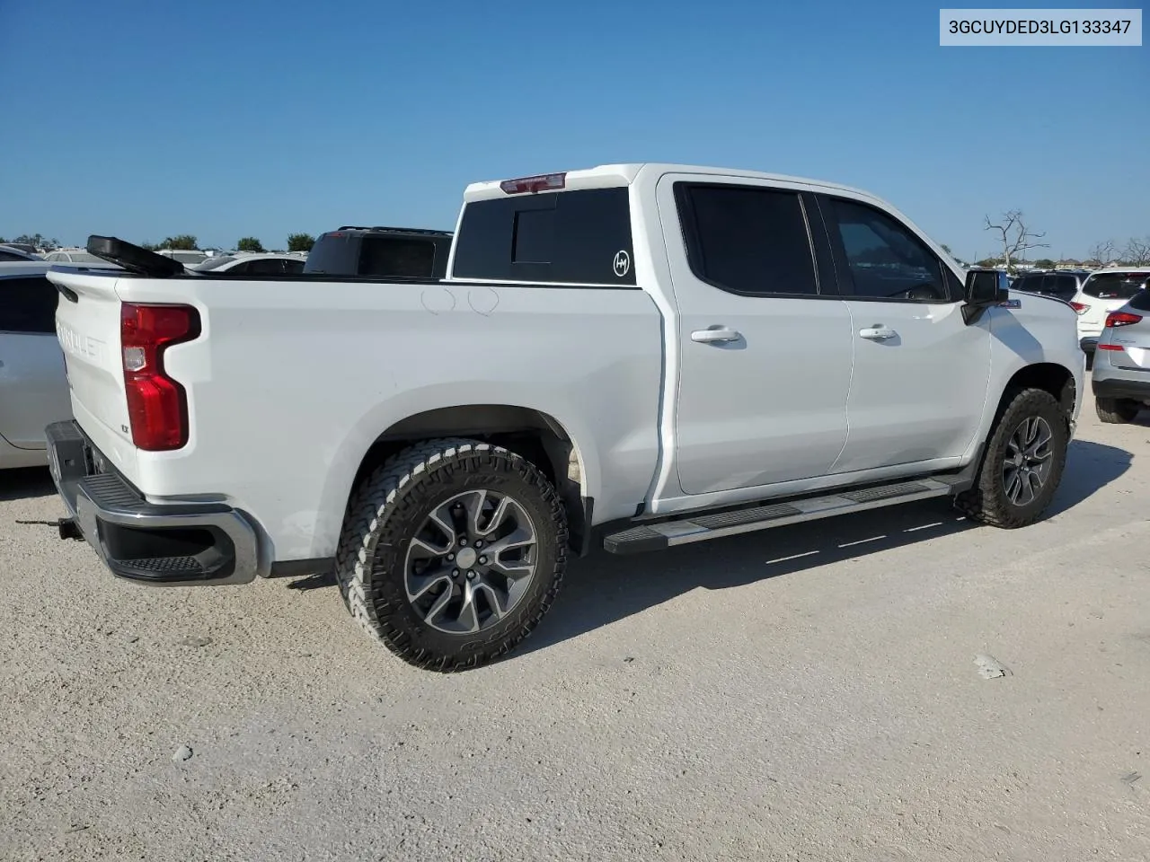 2020 Chevrolet Silverado K1500 Lt VIN: 3GCUYDED3LG133347 Lot: 73226134