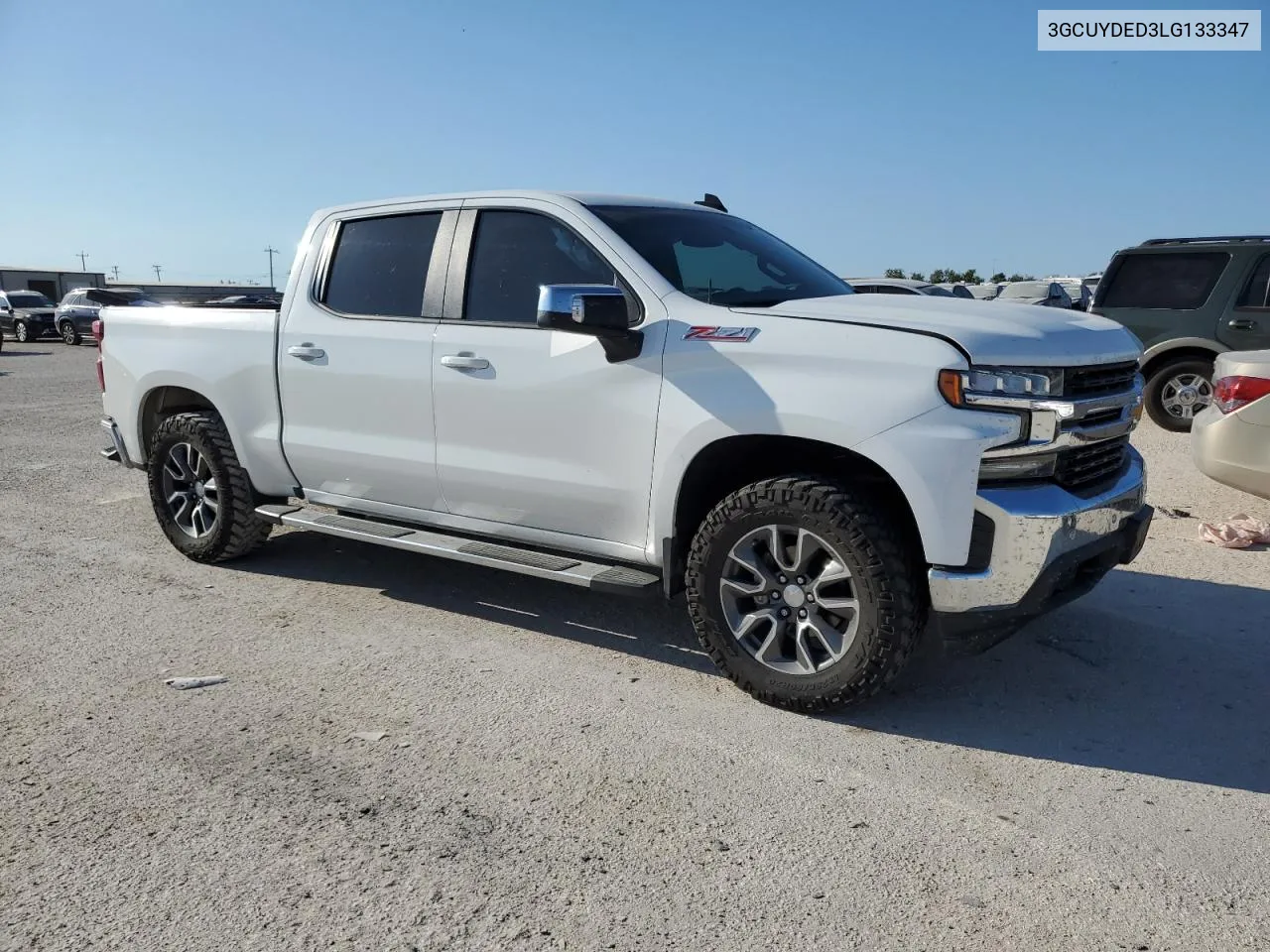 2020 Chevrolet Silverado K1500 Lt VIN: 3GCUYDED3LG133347 Lot: 73226134