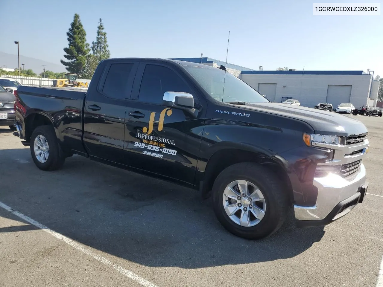 2020 Chevrolet Silverado C1500 Lt VIN: 1GCRWCEDXLZ326000 Lot: 73229314