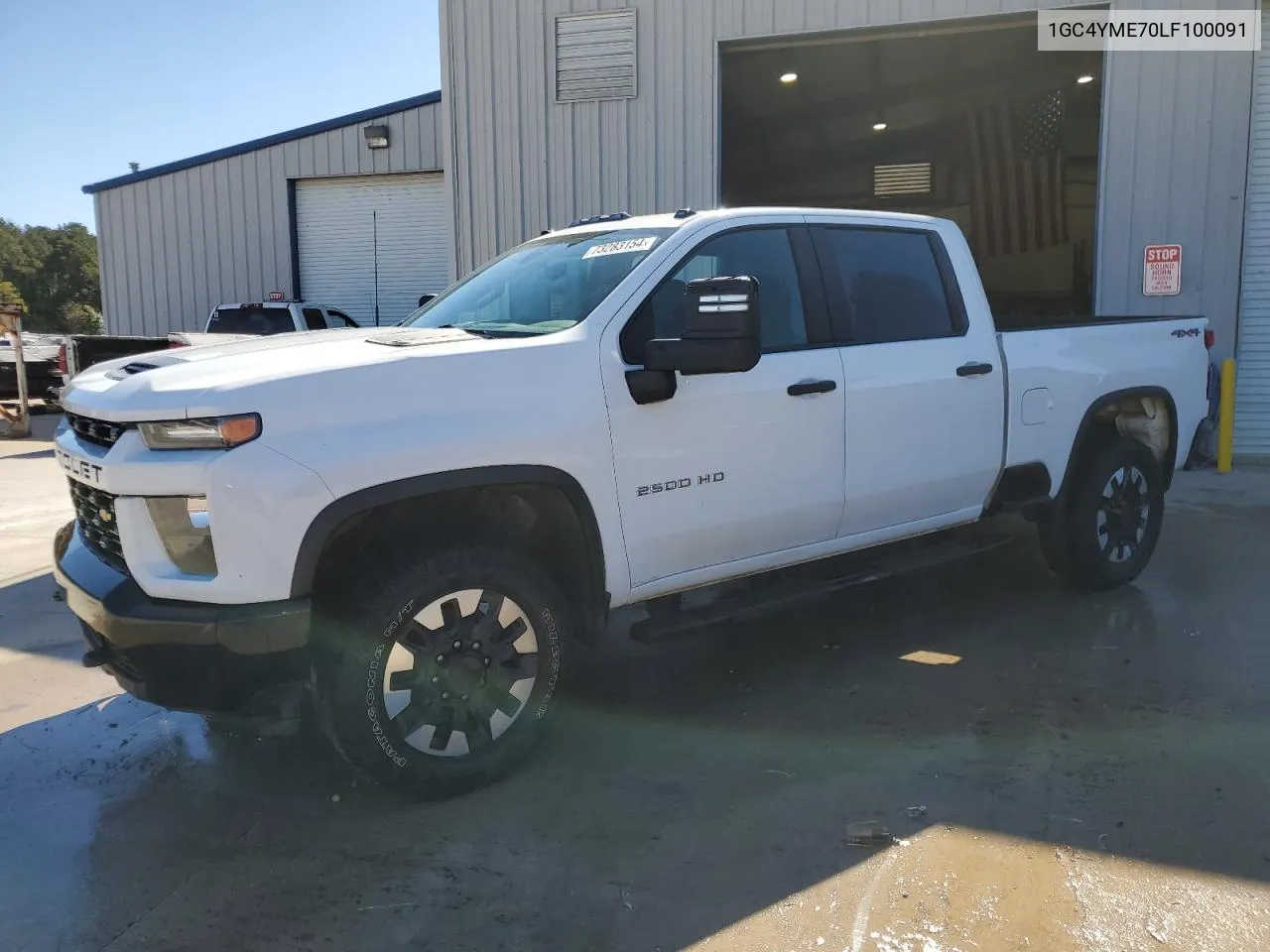 2020 Chevrolet Silverado K2500 Custom VIN: 1GC4YME70LF100091 Lot: 73283154