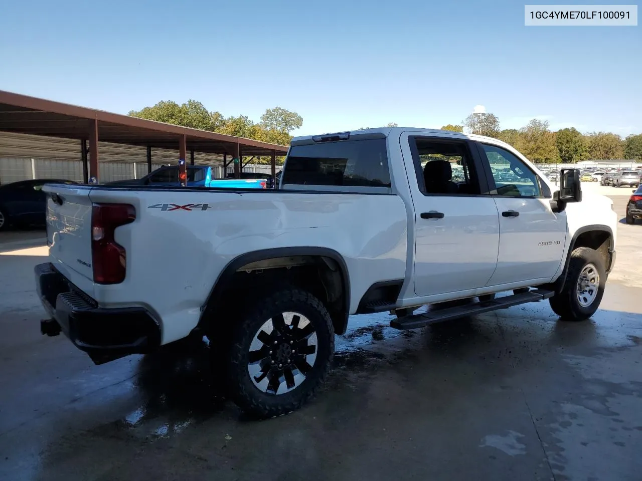 2020 Chevrolet Silverado K2500 Custom VIN: 1GC4YME70LF100091 Lot: 73283154