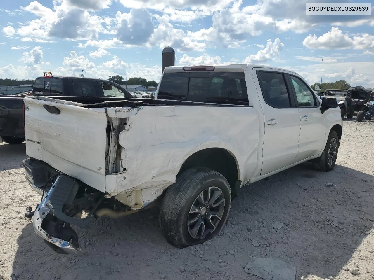 2020 Chevrolet Silverado K1500 Lt VIN: 3GCUYDEDXLG329639 Lot: 73648224