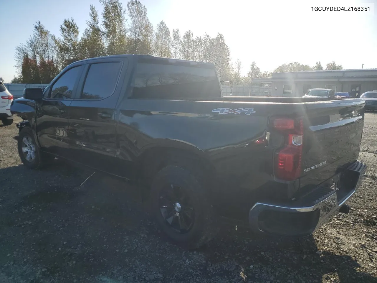 2020 Chevrolet Silverado K1500 Lt VIN: 1GCUYDED4LZ168351 Lot: 73703314