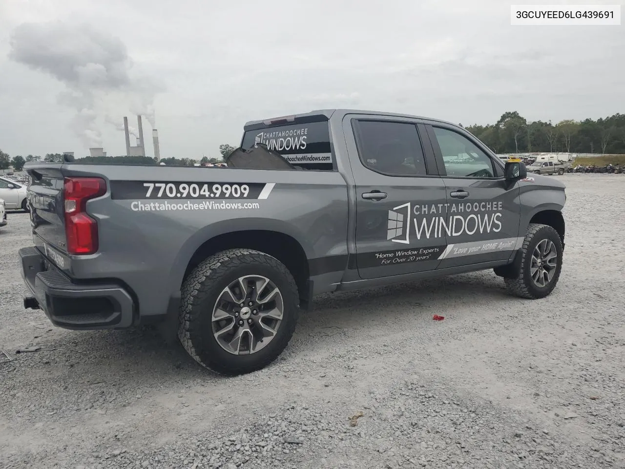 2020 Chevrolet Silverado K1500 Rst VIN: 3GCUYEED6LG439691 Lot: 73724624