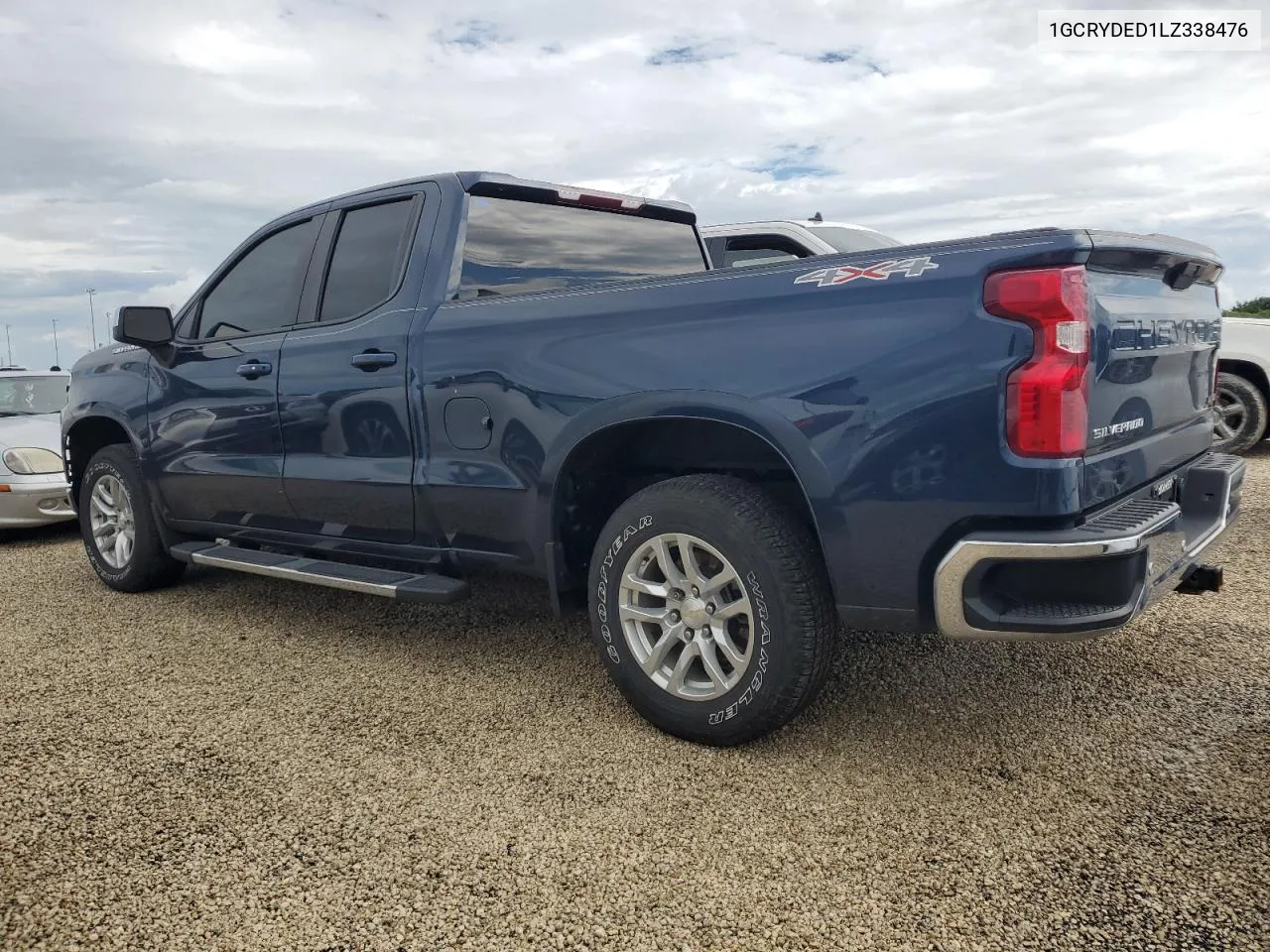 2020 Chevrolet Silverado K1500 Lt VIN: 1GCRYDED1LZ338476 Lot: 74029604