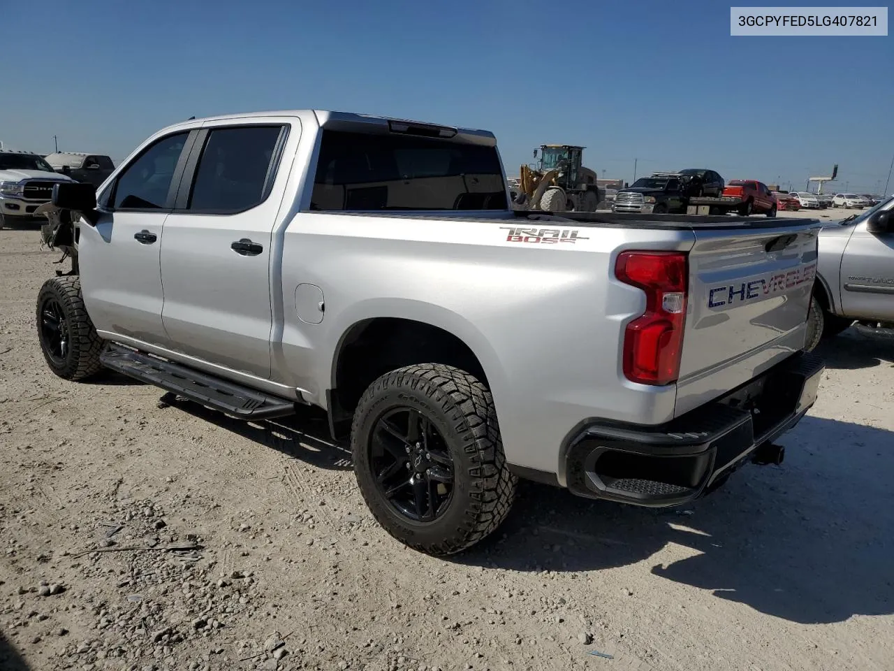 2020 Chevrolet Silverado K1500 Lt Trail Boss VIN: 3GCPYFED5LG407821 Lot: 74034554