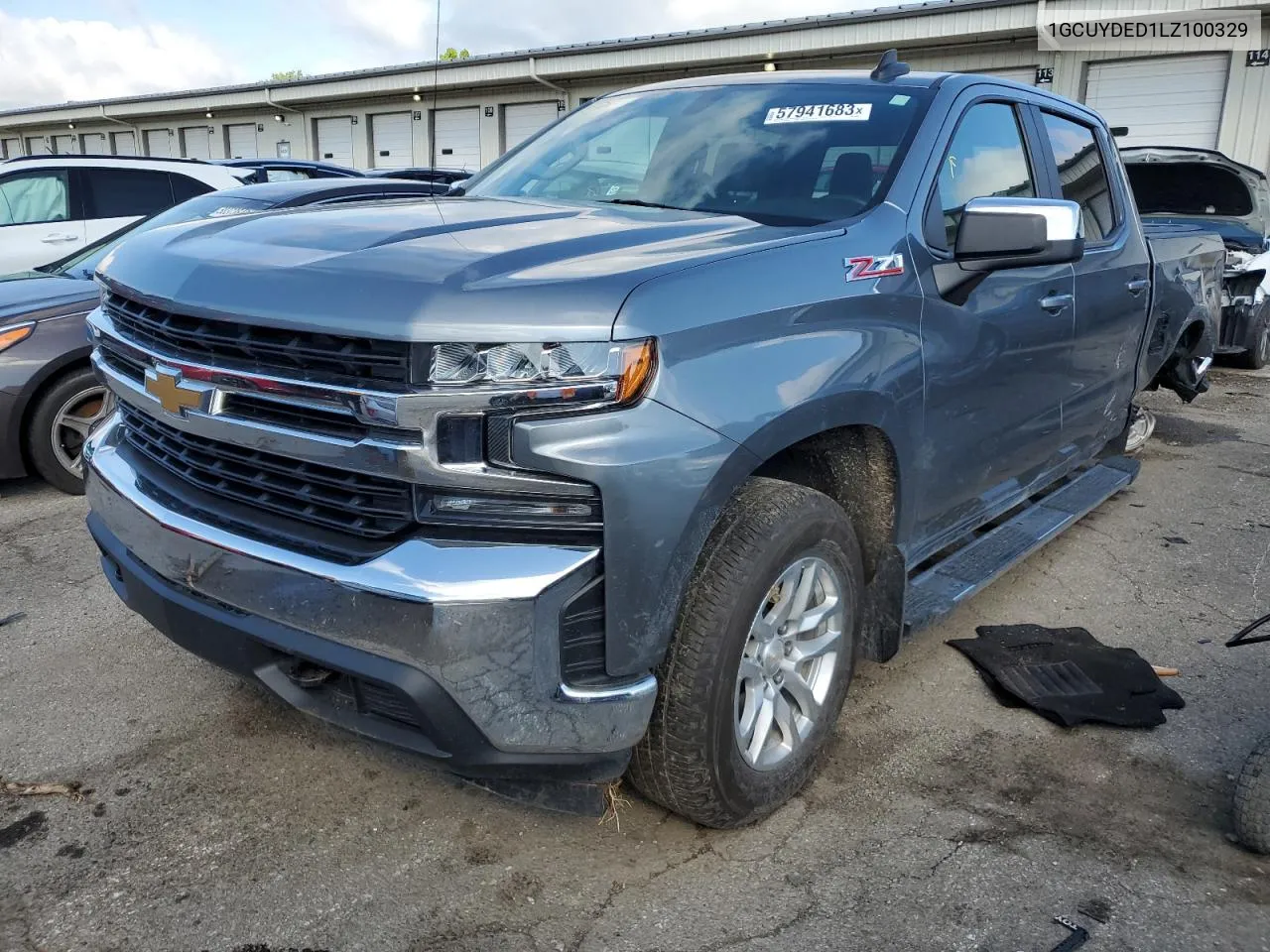 2020 Chevrolet Silverado K1500 Lt VIN: 1GCUYDED1LZ100329 Lot: 74229034