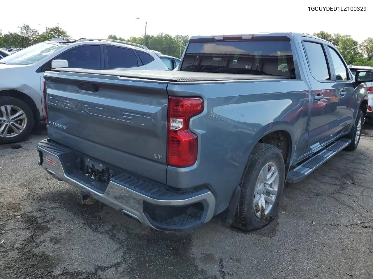 2020 Chevrolet Silverado K1500 Lt VIN: 1GCUYDED1LZ100329 Lot: 74229034