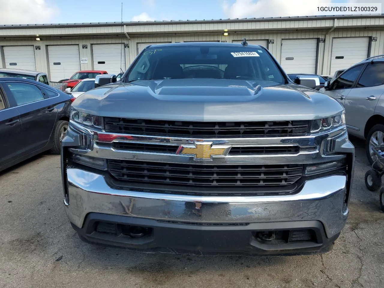 2020 Chevrolet Silverado K1500 Lt VIN: 1GCUYDED1LZ100329 Lot: 74229034