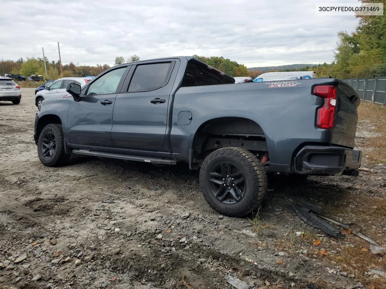 2020 Chevrolet Silverado K1500 Lt Trail Boss VIN: 3GCPYFED0LG371469 Lot: 74270044