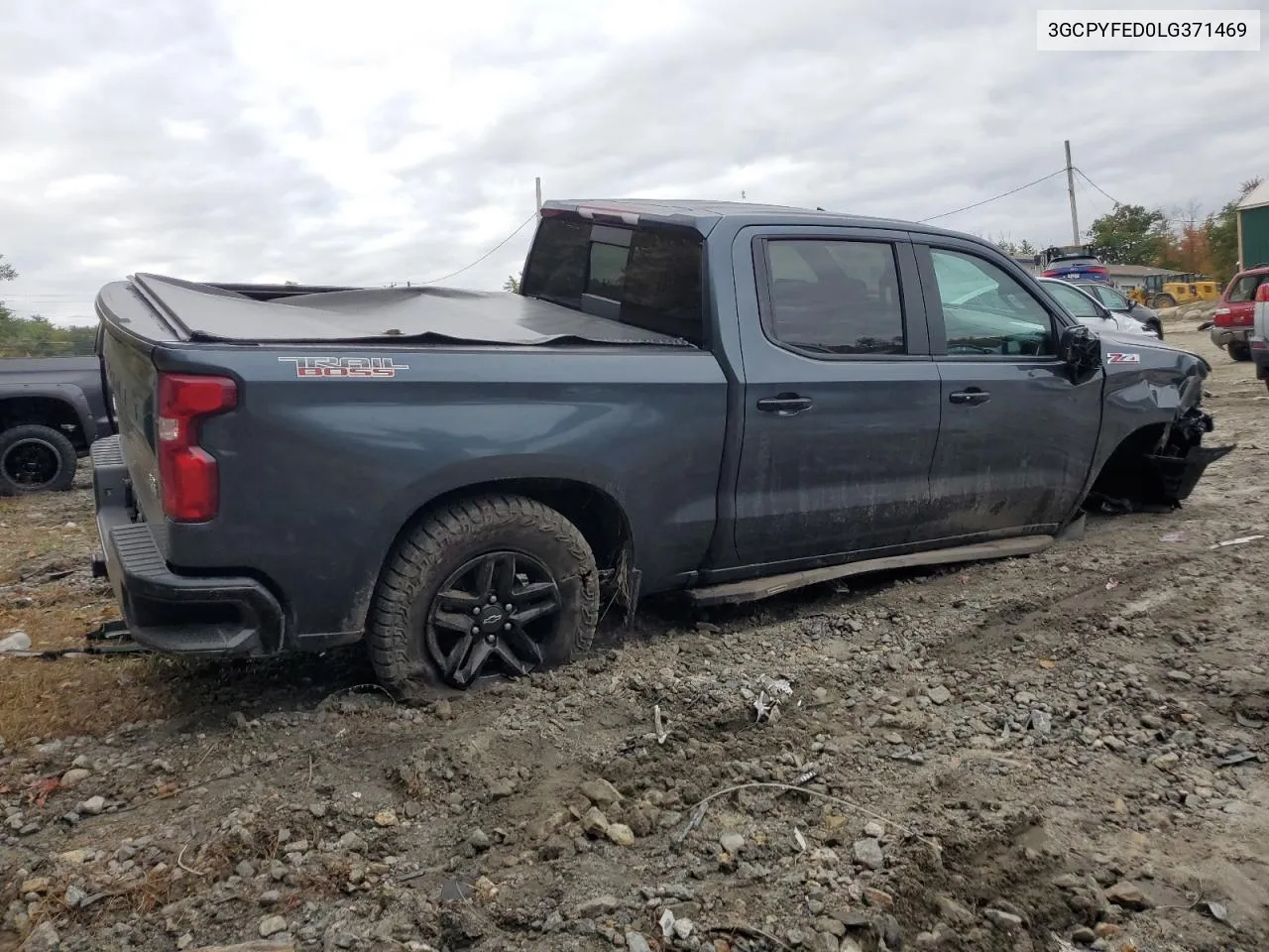 2020 Chevrolet Silverado K1500 Lt Trail Boss VIN: 3GCPYFED0LG371469 Lot: 74270044