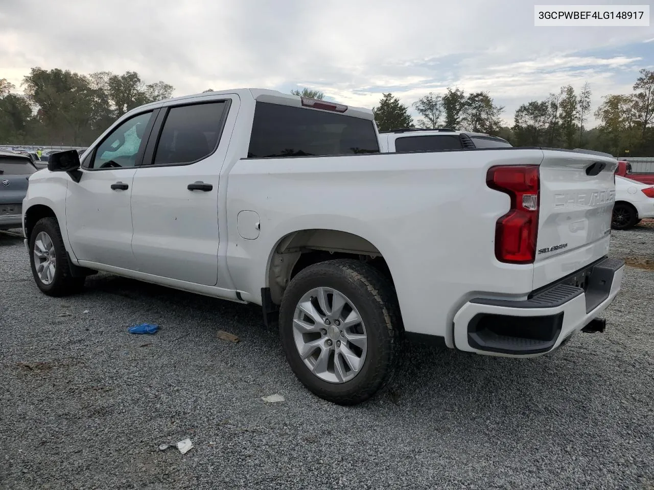 2020 Chevrolet Silverado C1500 Custom VIN: 3GCPWBEF4LG148917 Lot: 74697514