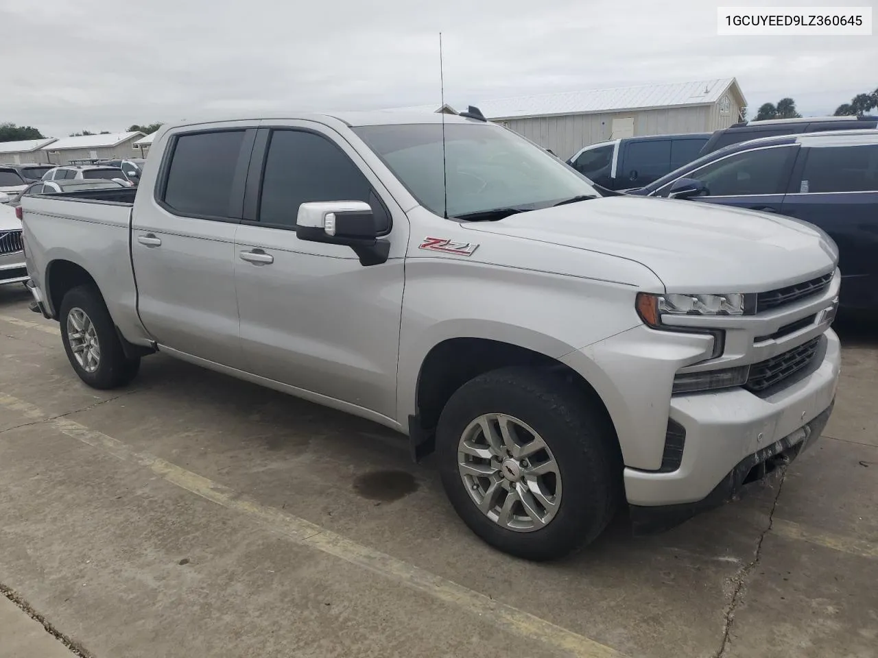 2020 Chevrolet Silverado K1500 Rst VIN: 1GCUYEED9LZ360645 Lot: 74954364