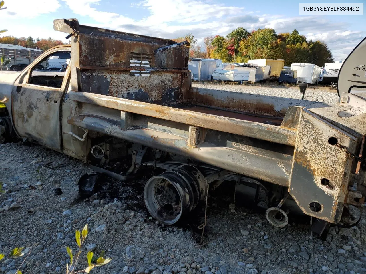 2020 Chevrolet Silverado K3500 VIN: 1GB3YSEY8LF334492 Lot: 74955814