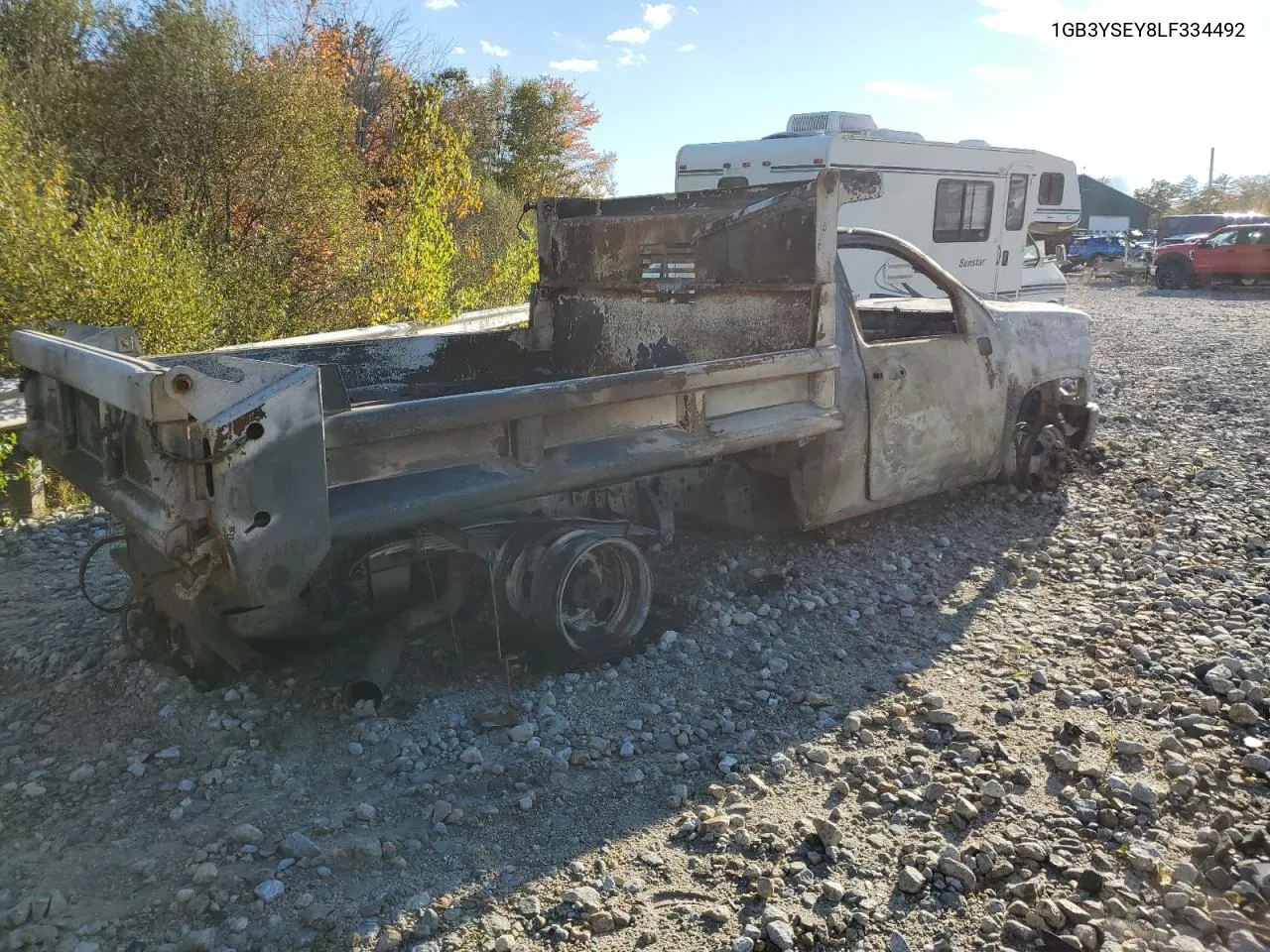 2020 Chevrolet Silverado K3500 VIN: 1GB3YSEY8LF334492 Lot: 74955814