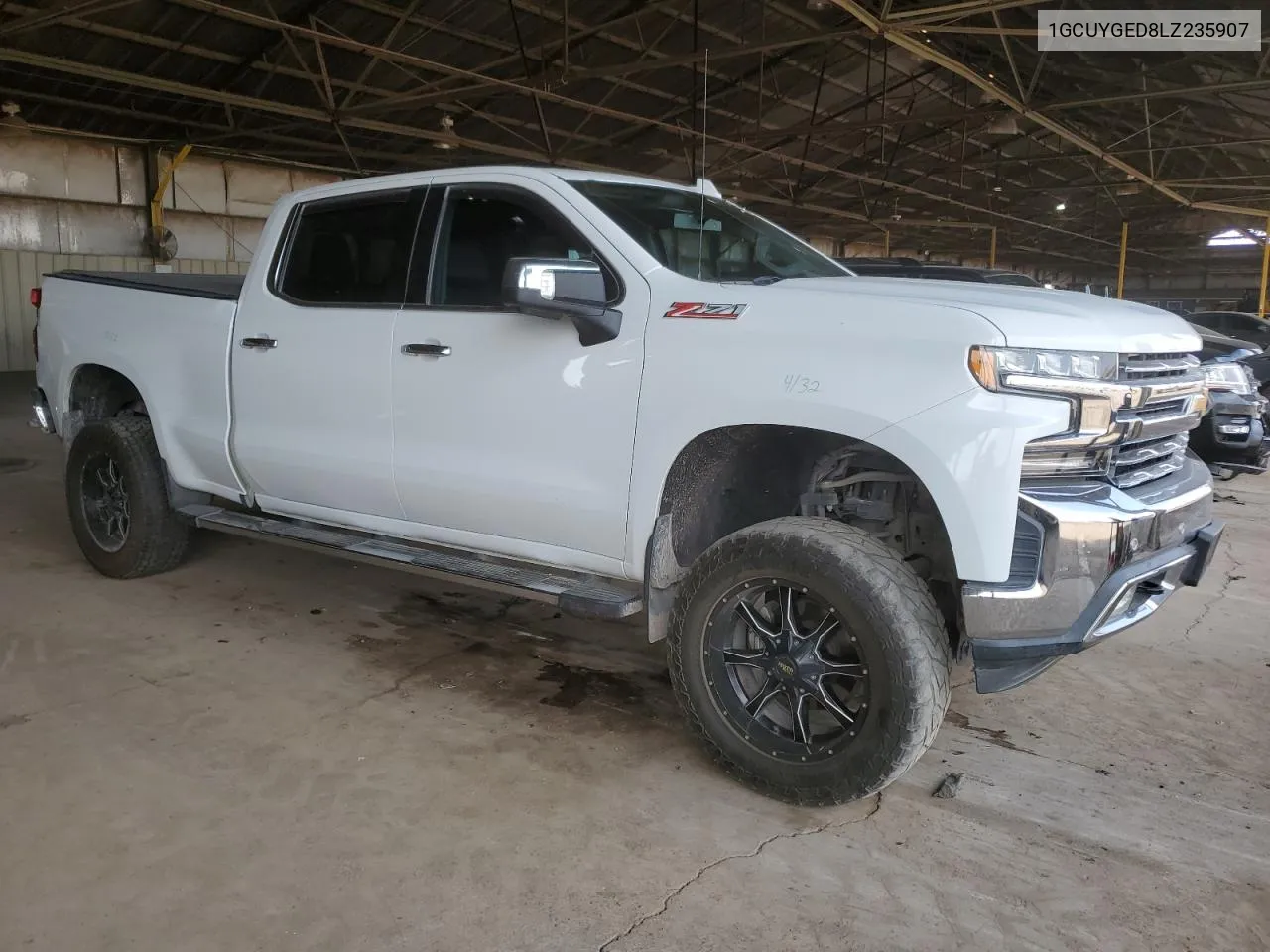 2020 Chevrolet Silverado K1500 Ltz VIN: 1GCUYGED8LZ235907 Lot: 75005464