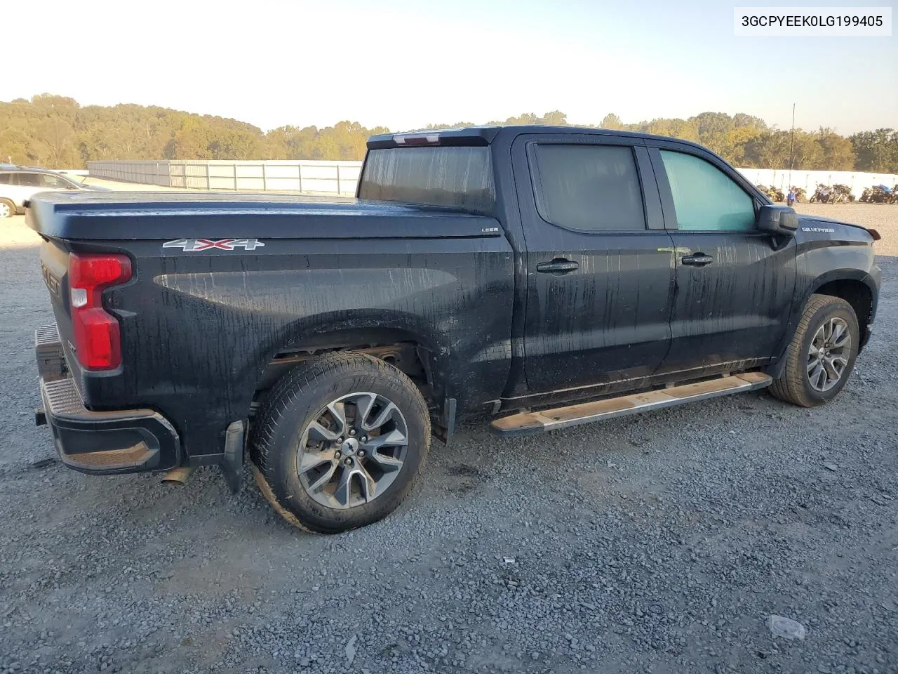 2020 Chevrolet Silverado K1500 Rst VIN: 3GCPYEEK0LG199405 Lot: 75127944