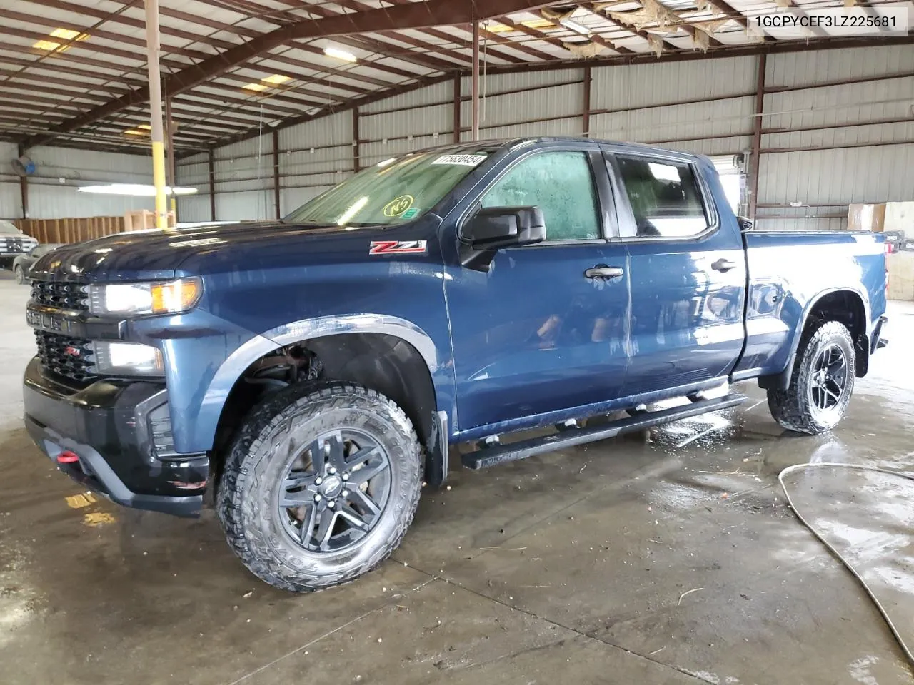 2020 Chevrolet Silverado K1500 Trail Boss Custom VIN: 1GCPYCEF3LZ225681 Lot: 75630454