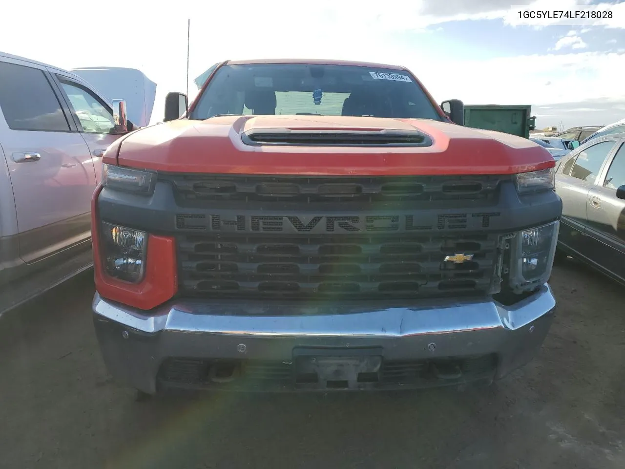 2020 Chevrolet Silverado K2500 Heavy Duty VIN: 1GC5YLE74LF218028 Lot: 76133994