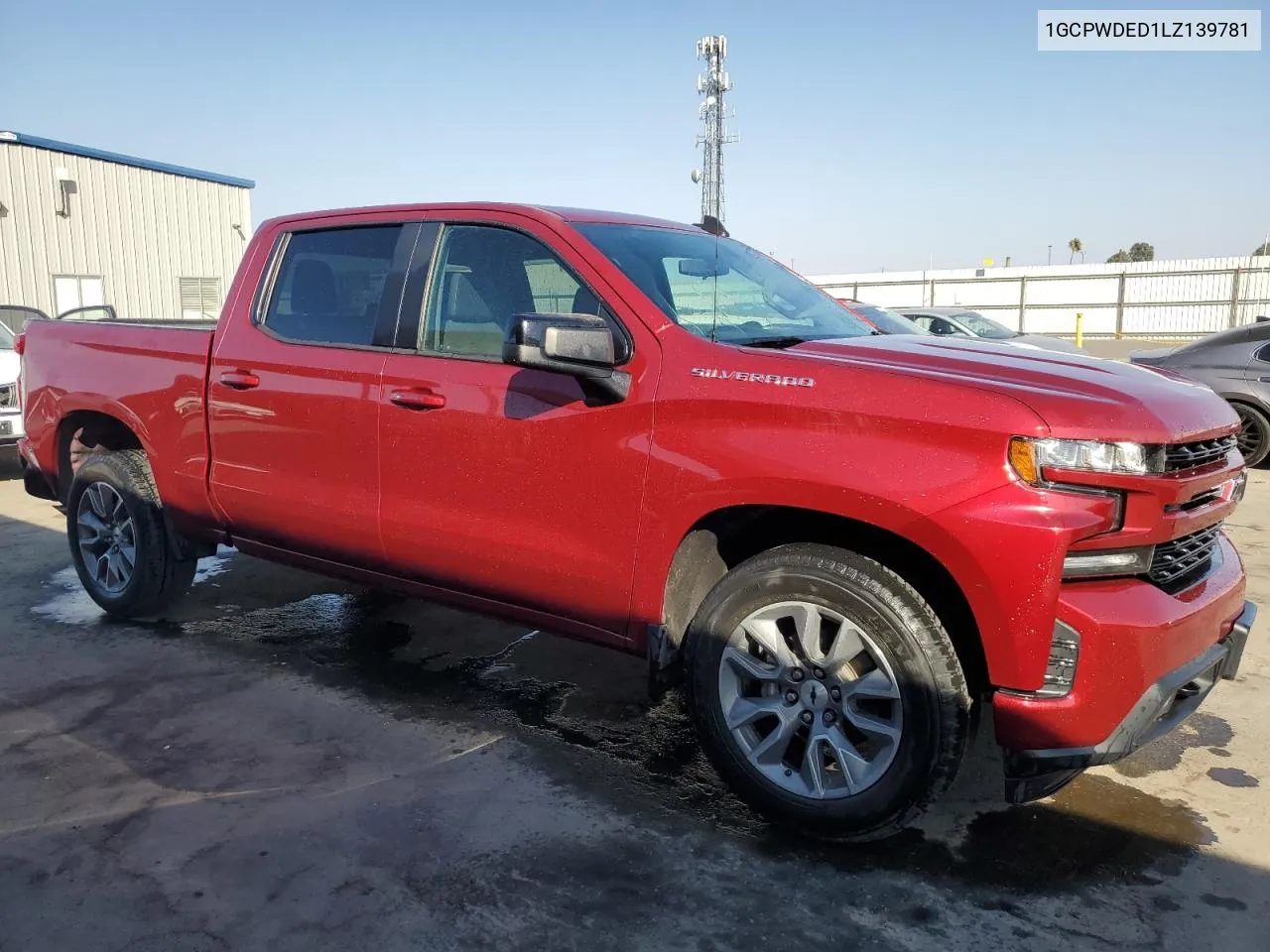 2020 Chevrolet Silverado C1500 Rst VIN: 1GCPWDED1LZ139781 Lot: 76330024