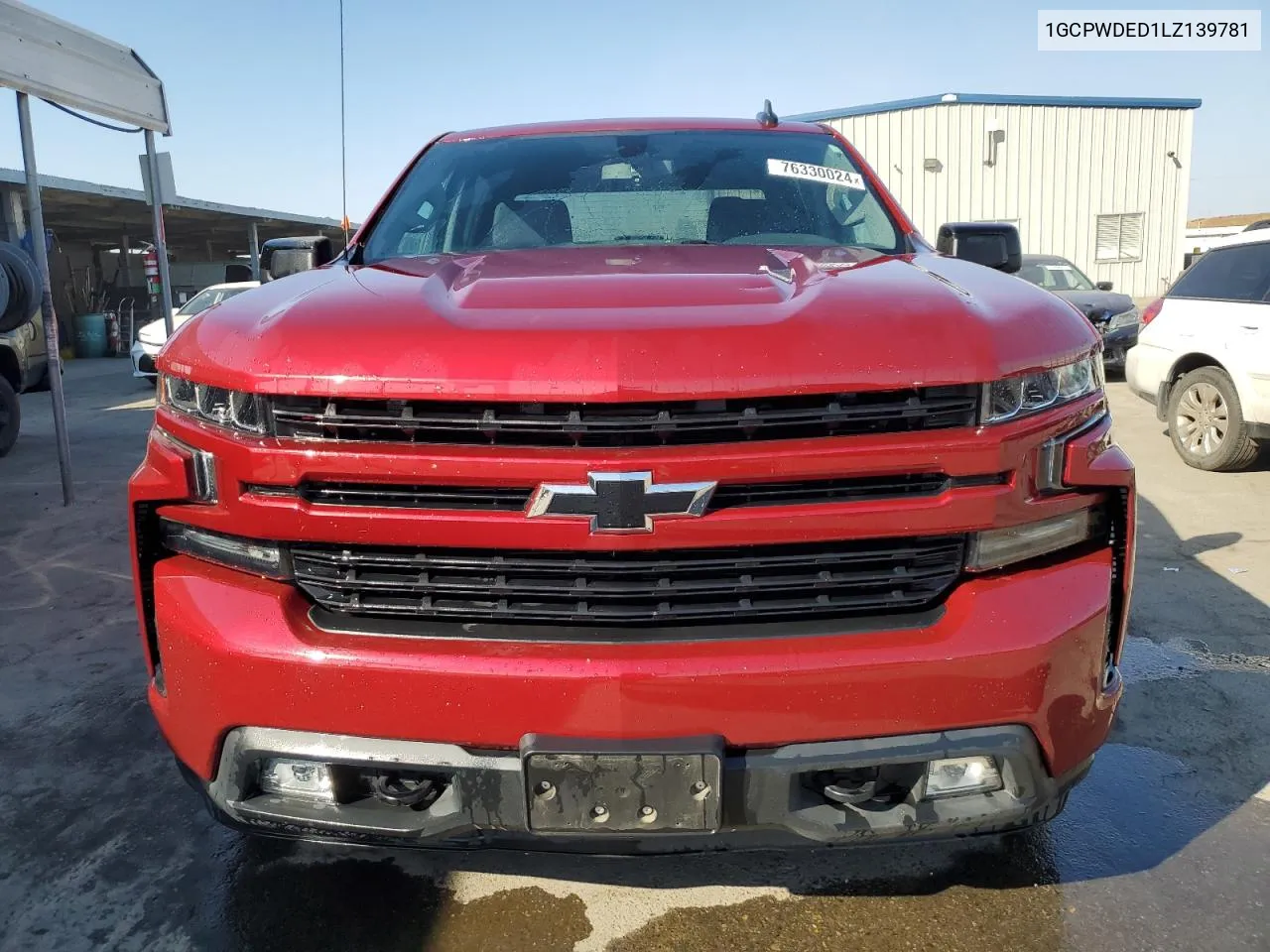 2020 Chevrolet Silverado C1500 Rst VIN: 1GCPWDED1LZ139781 Lot: 76330024