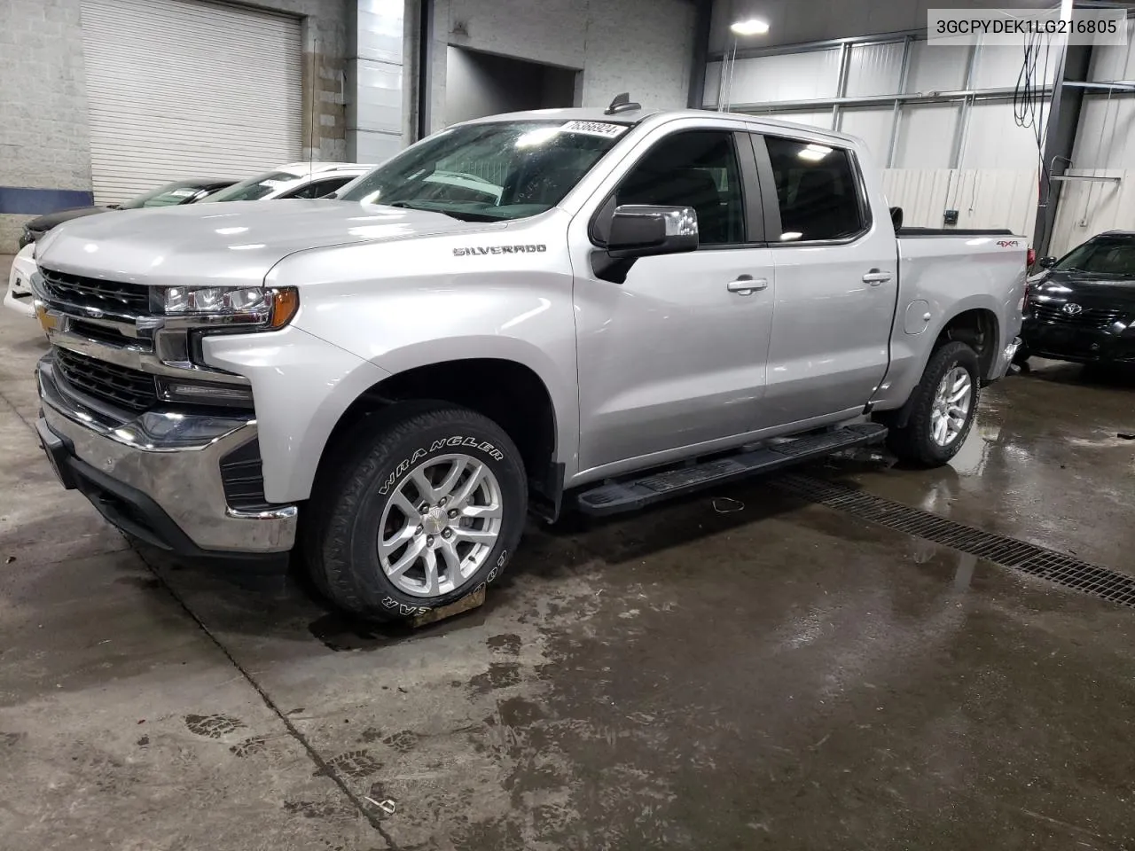 2020 Chevrolet Silverado K1500 Lt VIN: 3GCPYDEK1LG216805 Lot: 76366924