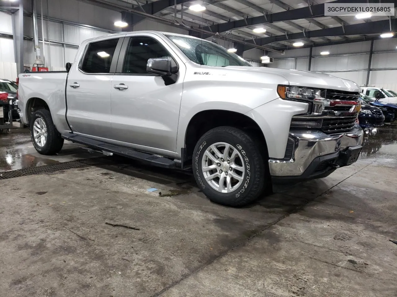 2020 Chevrolet Silverado K1500 Lt VIN: 3GCPYDEK1LG216805 Lot: 76366924