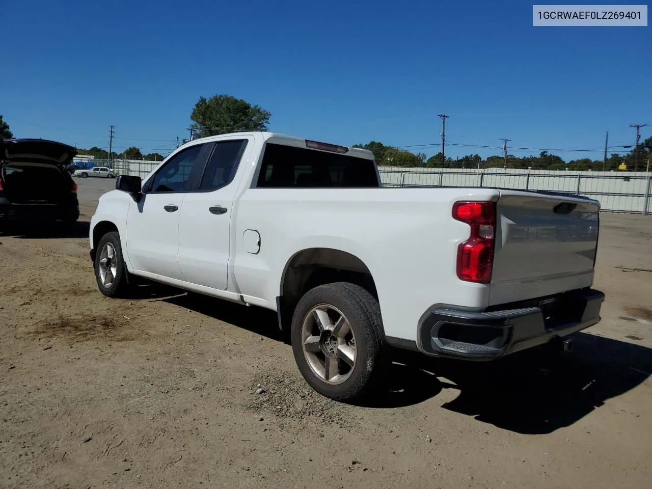 2020 Chevrolet Silverado C1500 VIN: 1GCRWAEF0LZ269401 Lot: 76620194