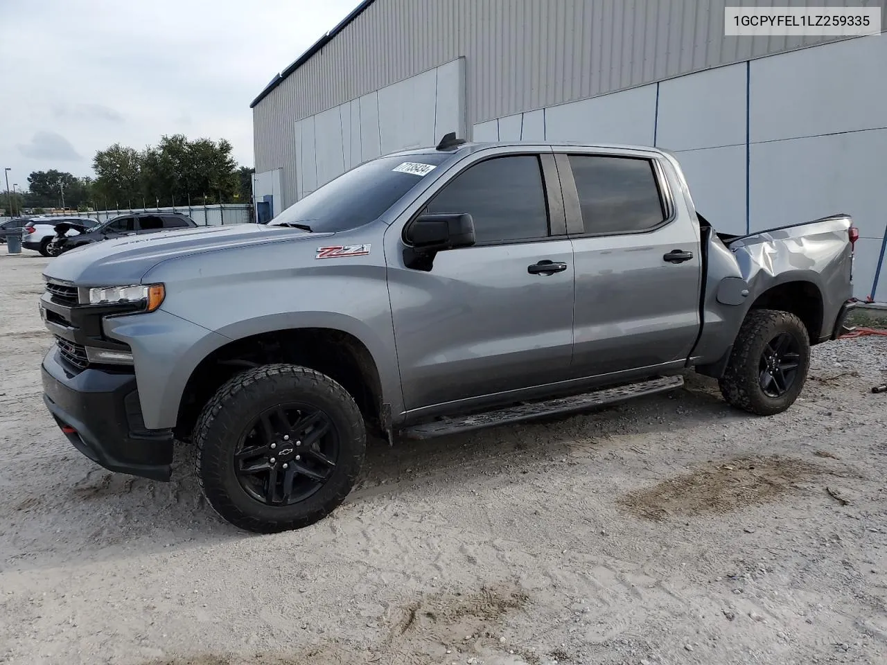 2020 Chevrolet Silverado K1500 Lt Trail Boss VIN: 1GCPYFEL1LZ259335 Lot: 77135434